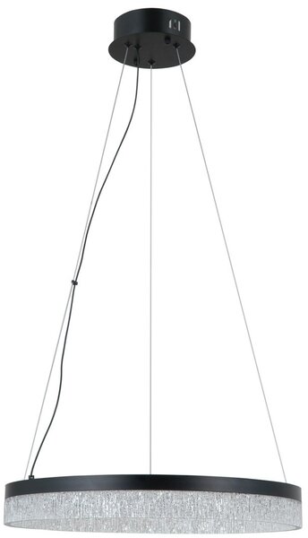 Italux glamour modern függeszték pantal matt fekete itxpnd-34533-m-bk