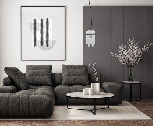 Italux modern függeszték bonte matt fekete itxpnd-40929-1a-bk