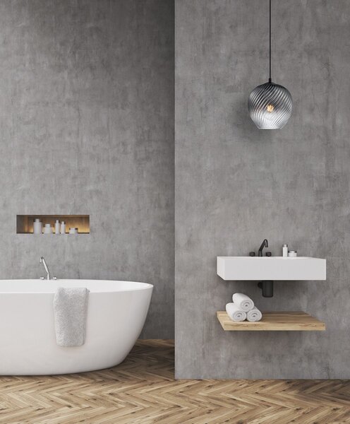 Italux modern függeszték alias fekete itxpnd-3664-1-bk-sg