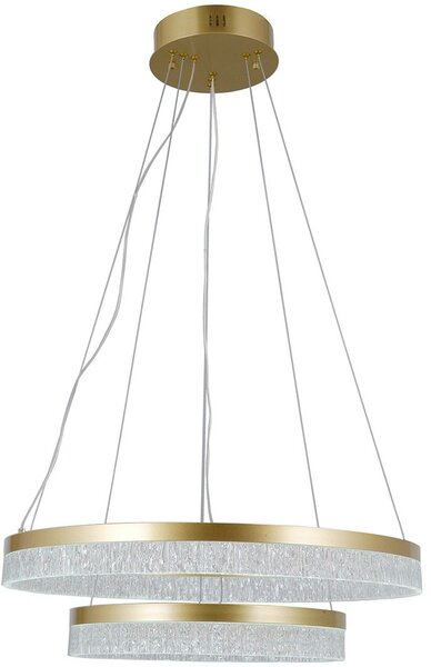 Italux glamour modern függeszték pantal arany itxpnd-34533-2l-gd