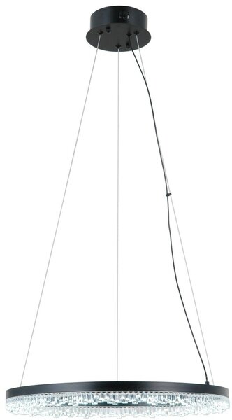 Italux glamour modern függeszték barlo matt fekete itxpnd-34526-m-bk
