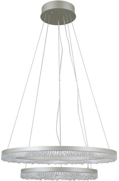 Italux glamour modern függeszték barlo ezüst itxpnd-34526-2l-silv