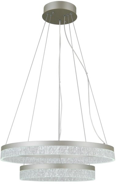 Italux glamour modern függeszték pantal ezüst itxpnd-34533-2l-silv