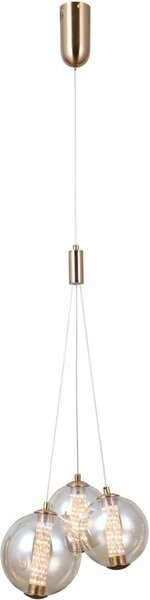 Italux glamour modern függeszték butero arany itxpnd-34359-3hbramb