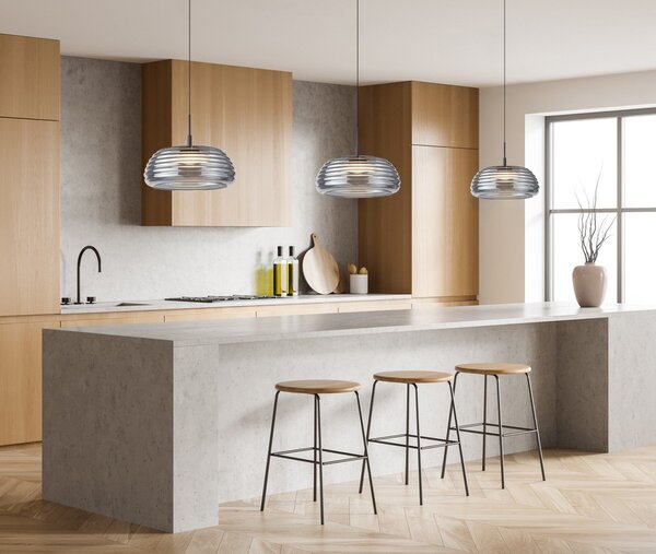 Italux modern függeszték loculi fekete itxpnd-24040-bk-sg