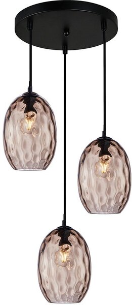 Italux modern függeszték novala fekete itxpnd-3031-3a-bk-cf