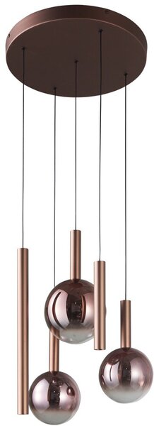 Italux modern függeszték camino réz itxpnd-24038-5a-copp