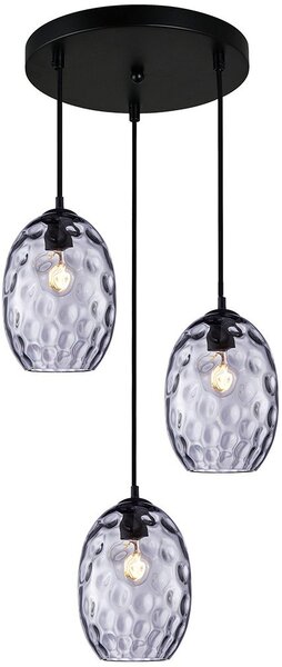 Italux modern függeszték novala fekete itxpnd-3031-3a-bk-sg