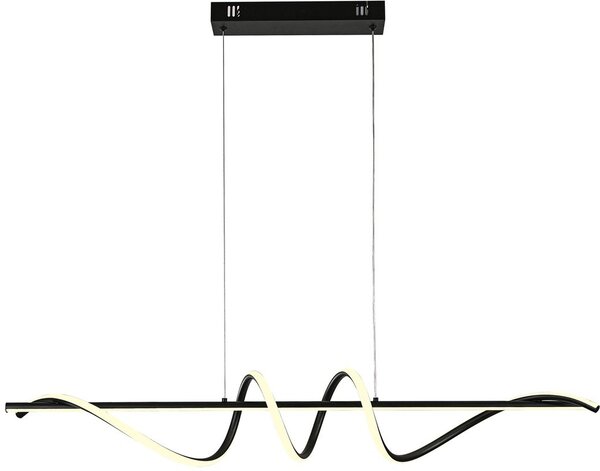 Italux modern függeszték bastelo fekete itxpnd-24154-bk