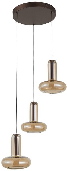 Italux modern függeszték carote réz itxpnd-24011-3-copp