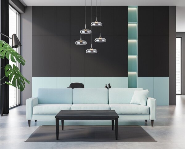 Italux modern függeszték tenele ezüst itxpnd-24028-5a-silv