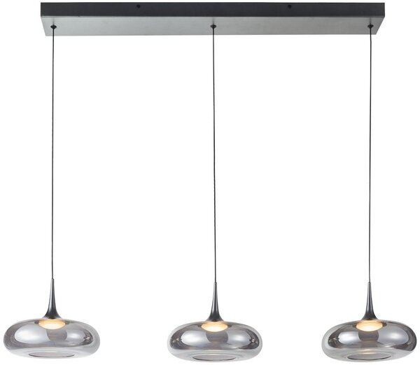 Italux modern függeszték tenele ezüst itxpnd-24028-3b-silv