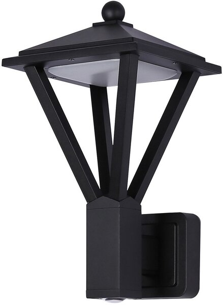 Italux modern kültéri fali lámpa bons fekete itxowl-22474-bk
