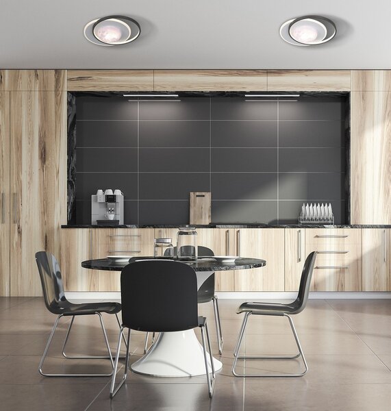 Italux modern mennyezeti lámpa desulo fekete itxplf-02727-s-bk