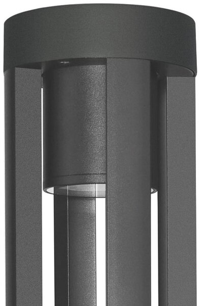 Italux modern kültéri állólámpa ratel fekete itxofl-50757-m-bk