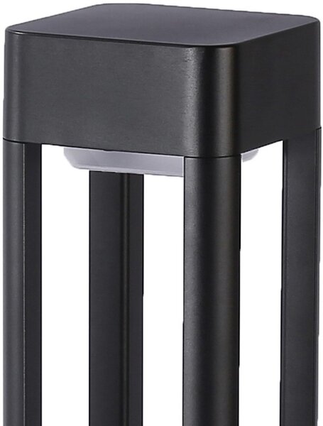 Italux modern kültéri állólámpa nutri fekete itxofl-22982-m-bk
