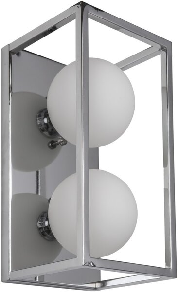 Italux modern fali lámpa daisy króm itxmb-br4367-w2 ch