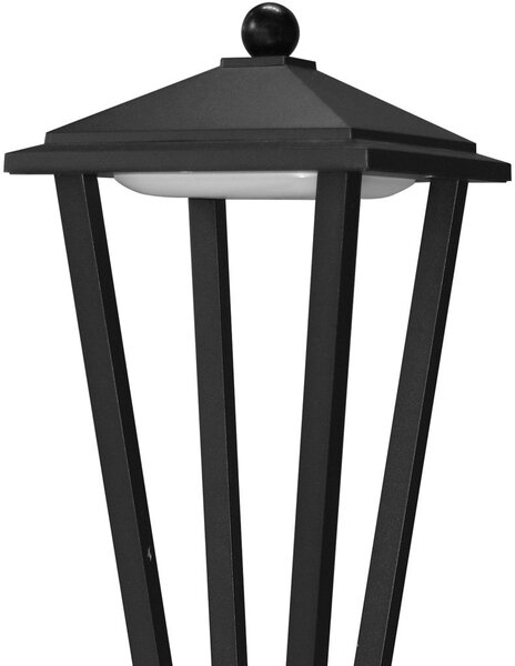 Italux modern kültéri állólámpa bons fekete itxofl-22474-l-bk