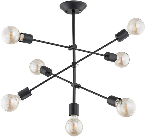 Italux modern kültéri állólámpa bons fekete itxofl-22474-l-bk