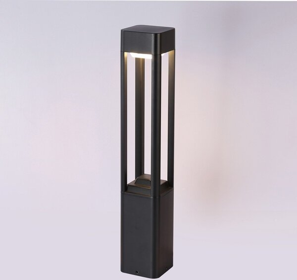 Italux modern kültéri állólámpa nutri fekete itxofl-22982-l-bk