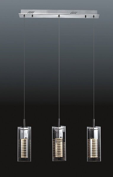 Italux modern függeszték verizon króm itxmd109003-3b