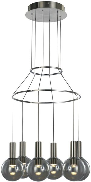 Italux modern függeszték aria króm itxmd17012002-6a