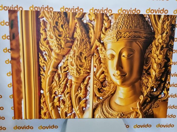 Kép Buddha szobor templomban