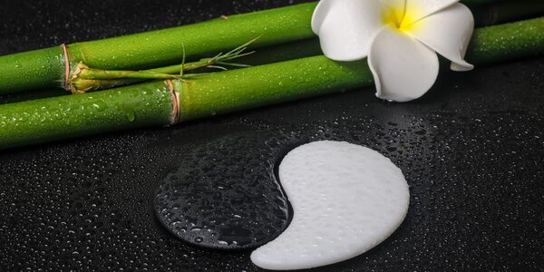 Kép Spa csendélet Jin Jang szimbólummal