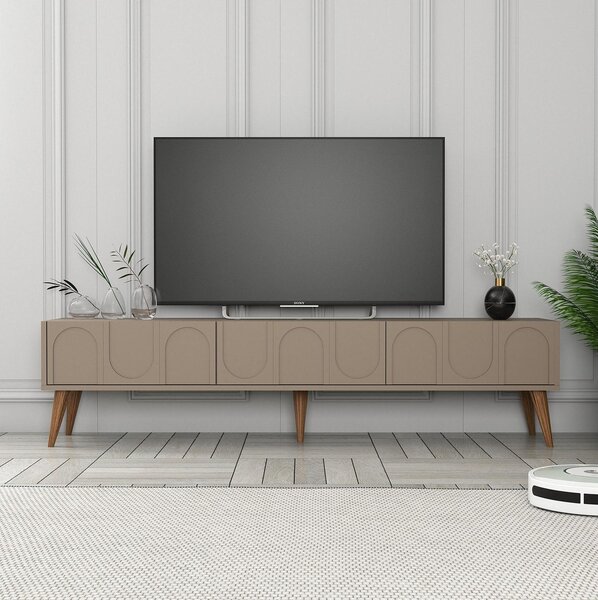 TV asztal/szekrény Bipemu 3 (dió + atlas). Akció -30%