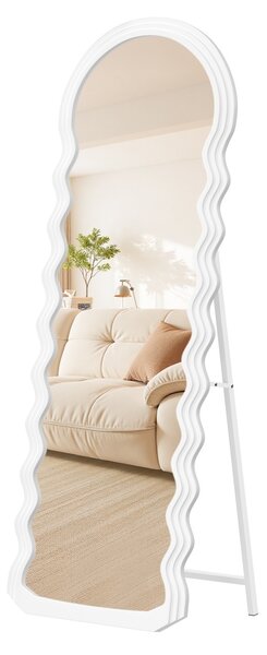 Oglinda de podea Songmics Alb 50x4.7x160 cm