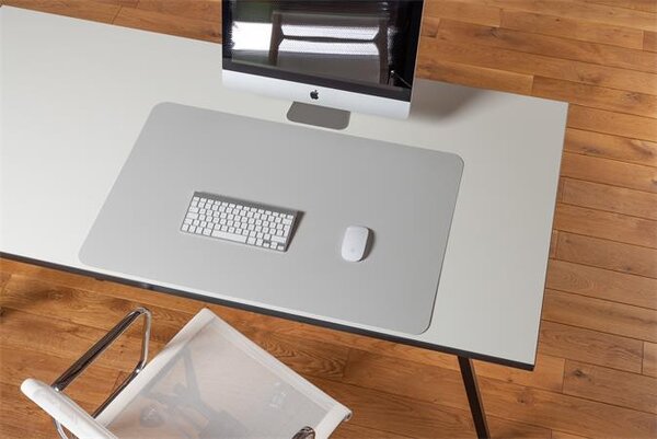 Könyökalátét, PP, 90x60 cm, RS OFFICE, Puro Sens Stijl Stone White (BRDESKP90W)