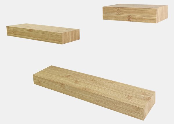 Sinsay - Falipolc készlet 3 pack - bézs