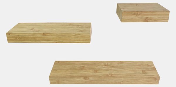 Sinsay - Falipolc készlet 3 pack - bézs