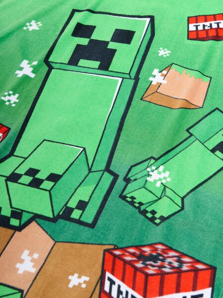 Sinsay - Pamut törölköző Minecraft - zöld