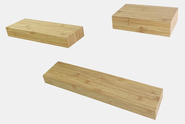 Sinsay - Falipolc készlet 3 pack - bézs