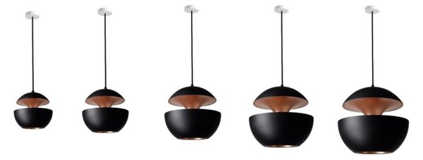 Here Comes The Sun Függőlámpa ø450 Black/Copper - DCW