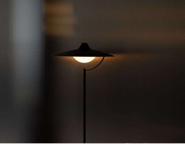 Állólámpa DCW, dimmable, Fekete, Nappali, Fém