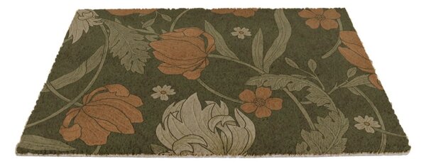 Kókuszrost lábtörlő 40x60 cm William Morris Rose – Artsy Doormats
