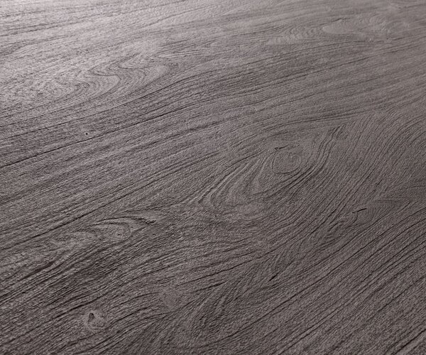 DELIFE Étkezőasztal Edge 200x100 XL akác platina kereszt láb téglalap fekete Live-Edge