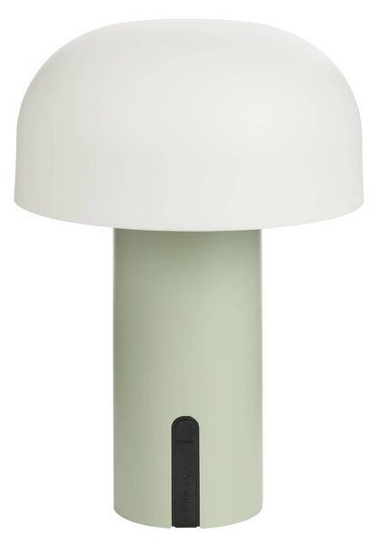 MUSHROOM vezeték nélküli kültéri lámpa, zsályazöld
