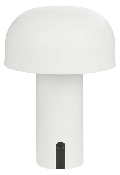 MUSHROOM vezeték nélküli kültéri lámpa, fehér