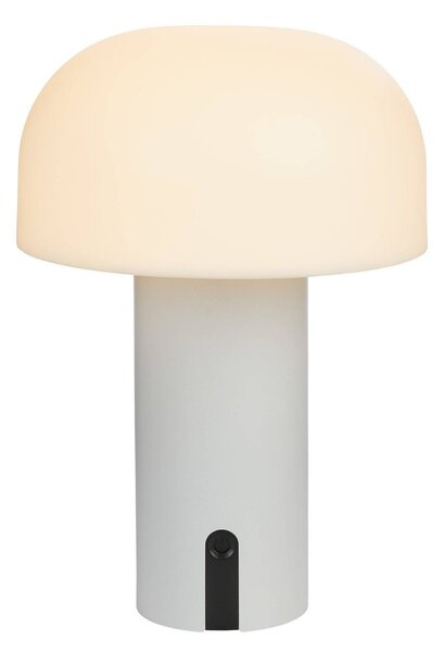 MUSHROOM vezeték nélküli kültéri lámpa, fehér