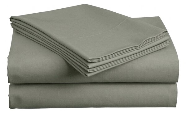 Mikroplüss lepedő BASIC szürkészöld 200x220 cm