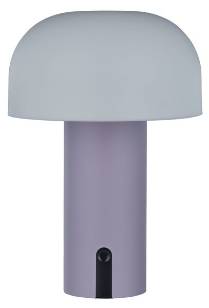 MUSHROOM LED kültéri lámpa 22 cm , lila