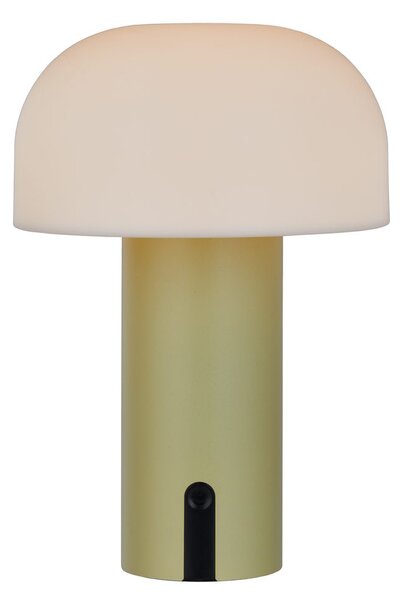 MUSHROOM LED kültéri lámpa 22 cm , sárga
