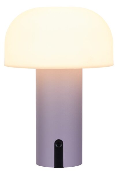 MUSHROOM LED kültéri lámpa 22 cm , lila