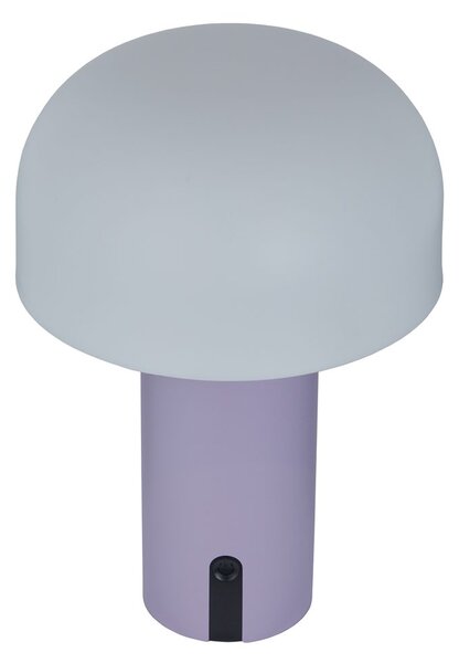 MUSHROOM LED kültéri lámpa 22 cm , lila