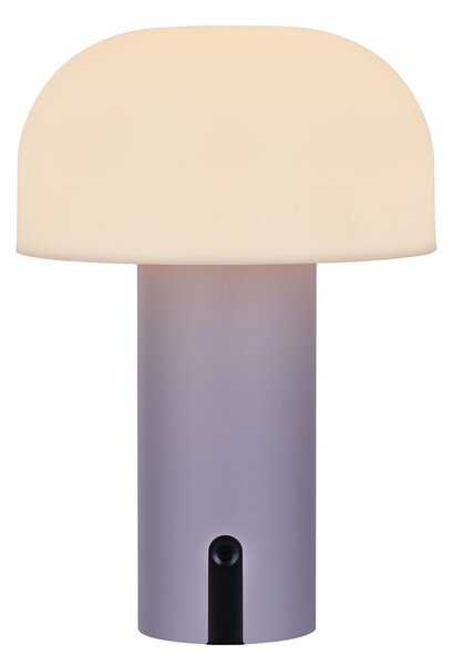 MUSHROOM LED kültéri lámpa 22 cm , lila