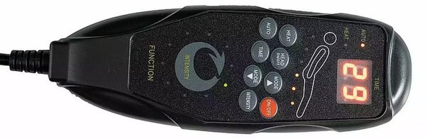 Neptun M Elektromos Masszázsfotel Bársony Szürke Relax