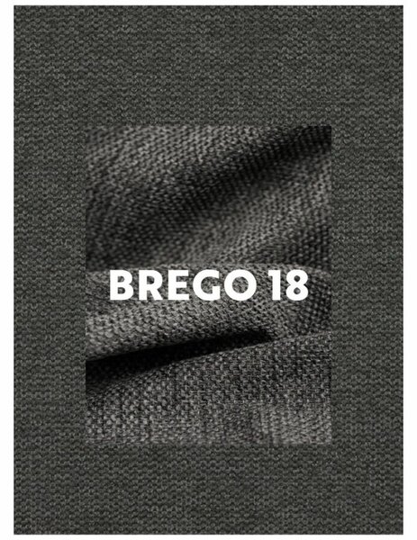Brigitte Króm Forgó Fotel Brego Szövet Sötétszürke